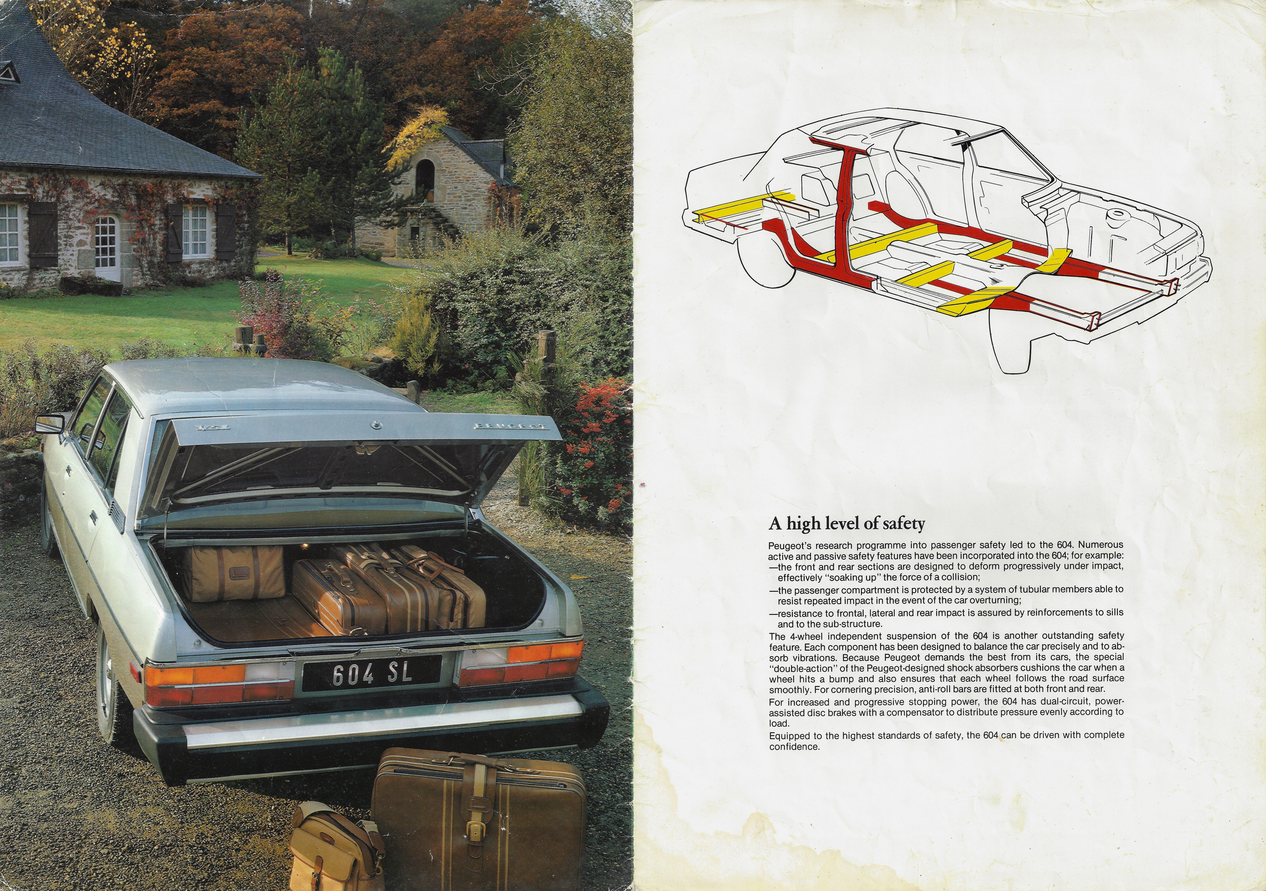 1979 Peugeot 604 Brochure Page 2